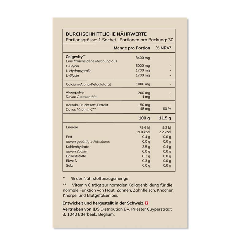 AVEA COLLAGEN ACTIVATOR NATURAL LEMON FLAVOUR 30 St Pulver