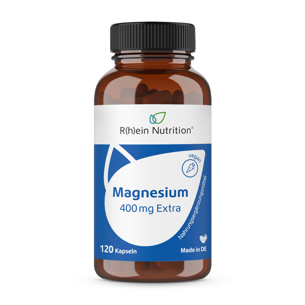R(h)ein Nutrition Magnesium 400 mg Extra 120 St Kapseln