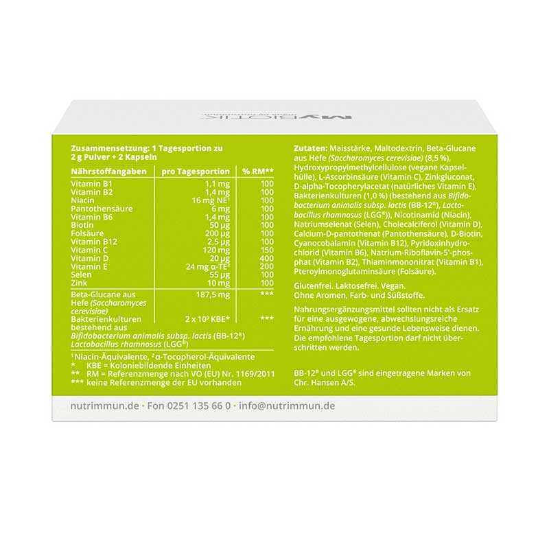 MyBIOTIK IMMUGY 1 Packung Kombipackung