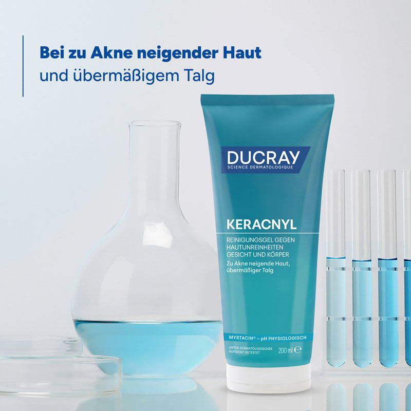 DUCRAY KERACNYL Schäumendes Waschgel 200 ml Gel