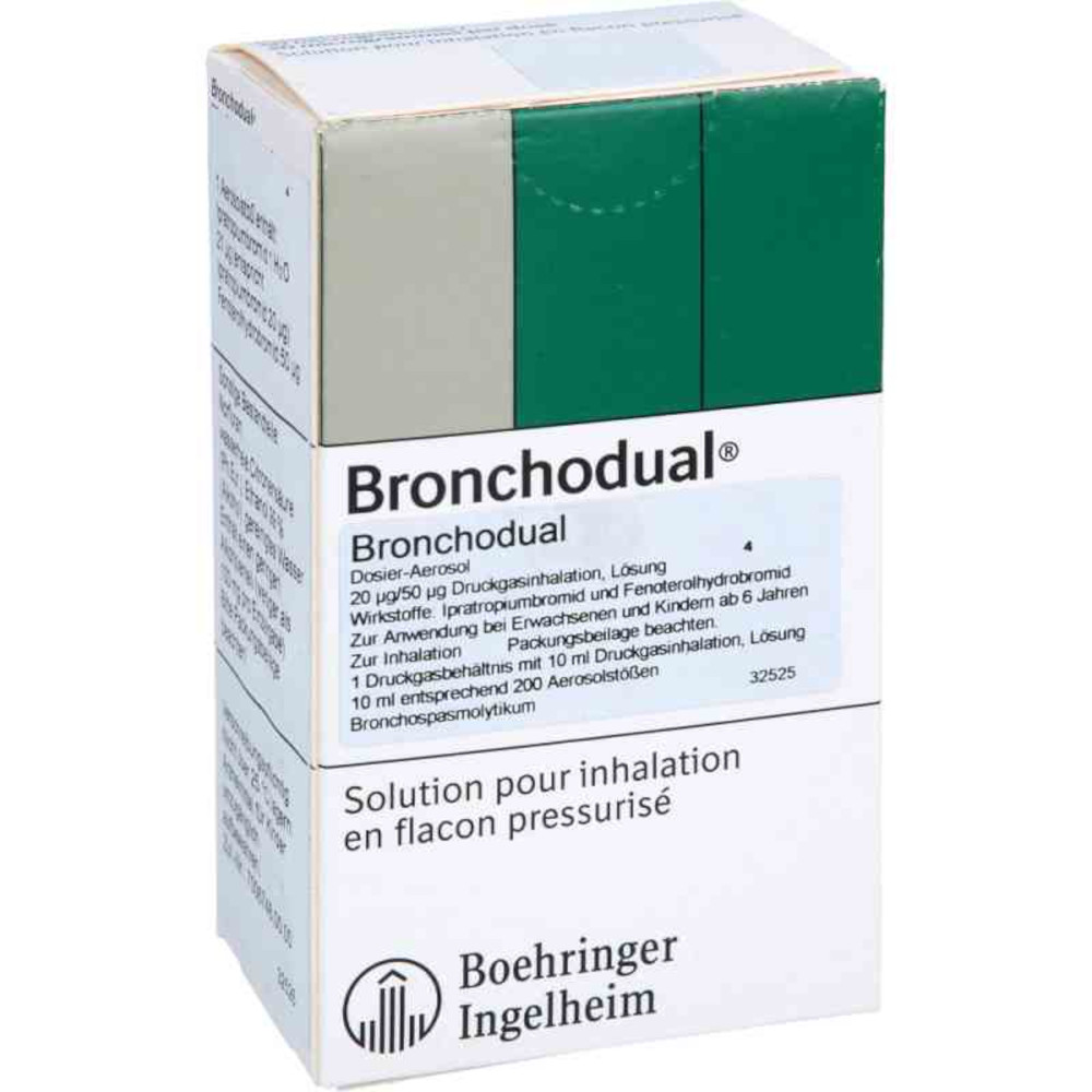 Bronchodual B Dosieraerosol 20/50 10 ml Dosieraerosol