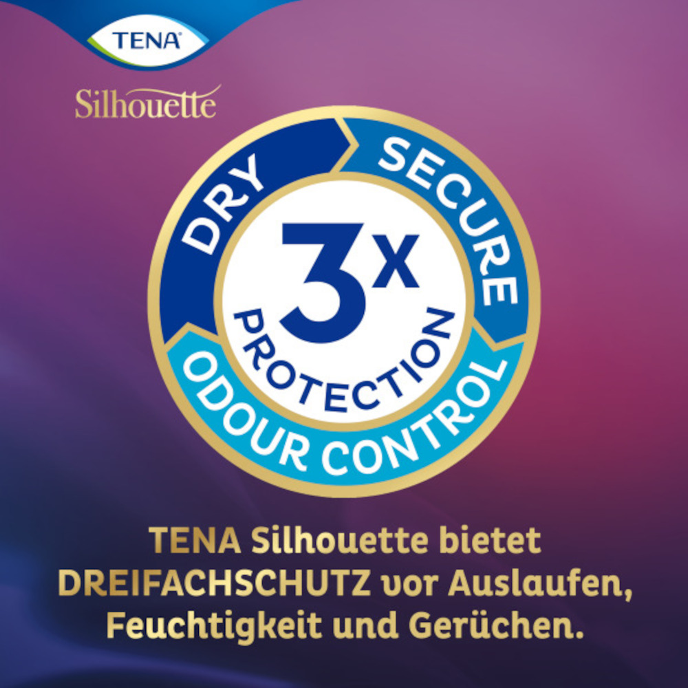 TENA Silhouette NOIR SLIPEINLAGEN NORMAL 10X26 St