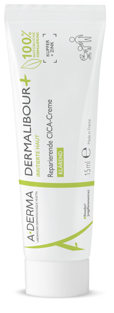 A-DERMA DERMALIBOUR Reparierende CICA-Creme  15 ml Creme