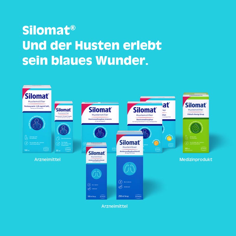 Silomat Hustenstiller Dextromethorphan Zitrone 40 St Lutschpastillen
