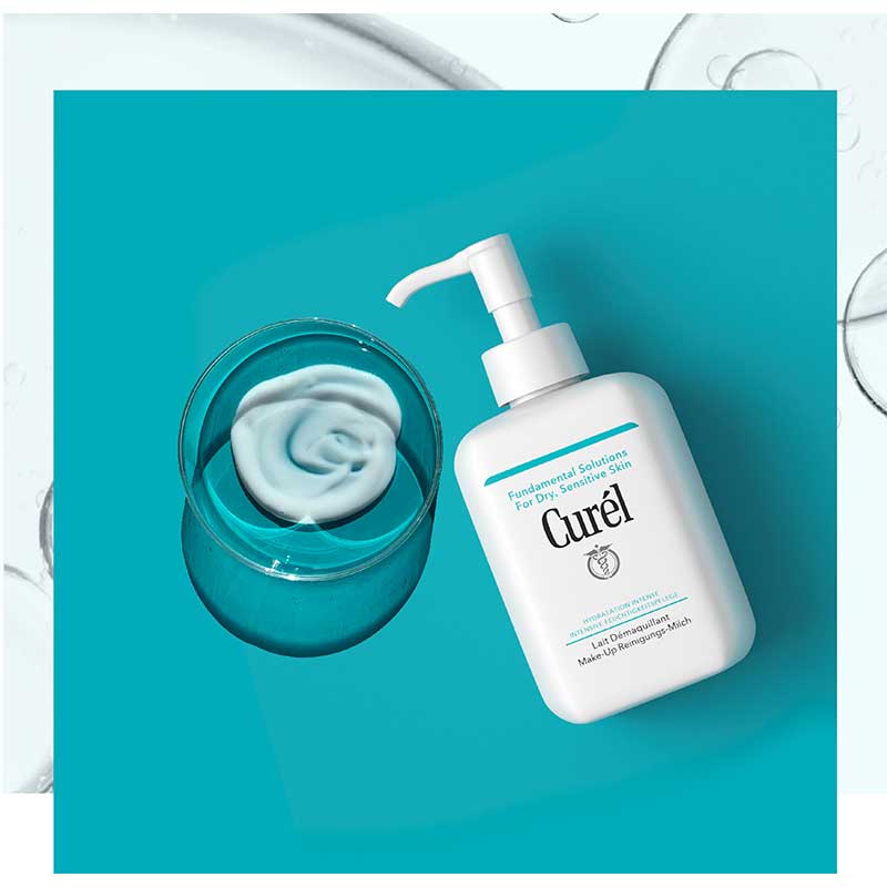 Curél Make-up Reinigungs-Milch 200 ml Milch