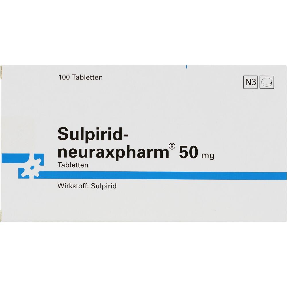 SULPIRID neuraxpharm 50 mg Tabletten 100 St Tabletten