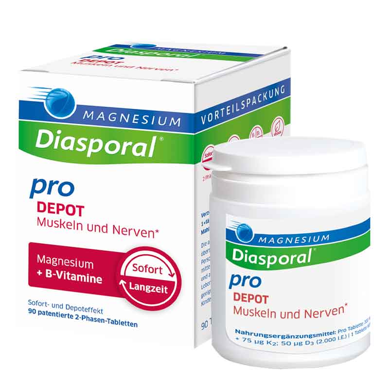 MAGNESIUM Diasporal pro DEPOT 90 St Tabletten