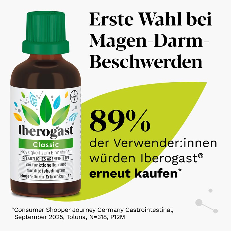 Iberogast Classic 20 ml Flüssigkeit zum Einnehmen