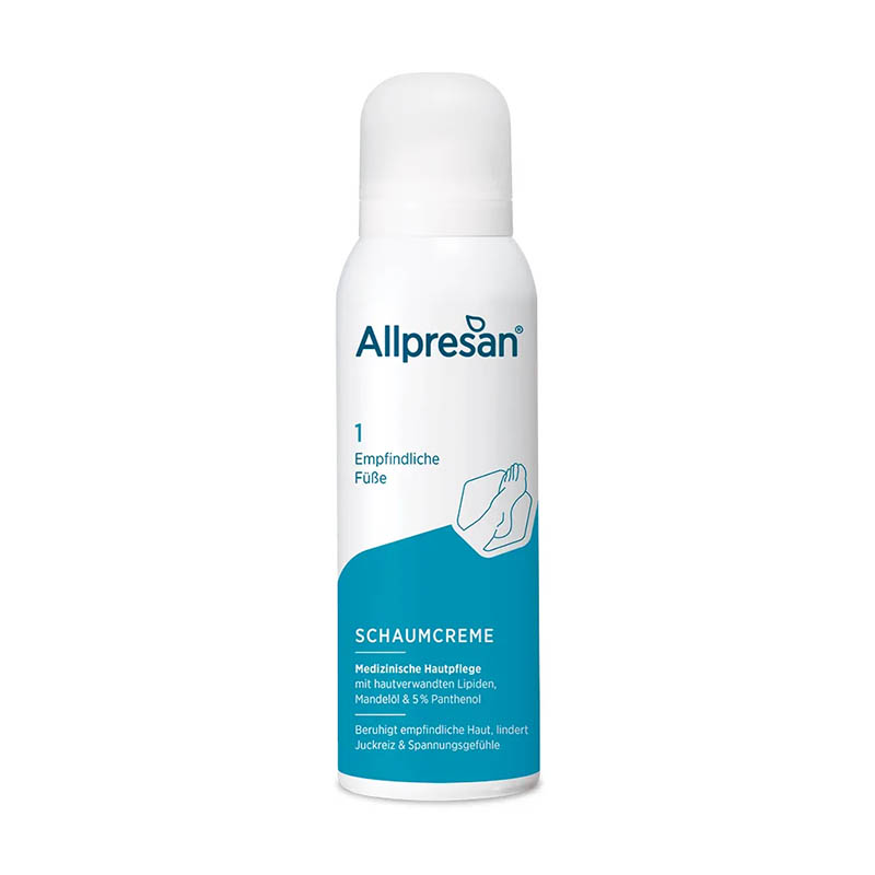 Allpresan Fuß spezial Nr. 1 ORIGINAL SCHAUM-CREME Empfindliche Haut 125 ml Schaum