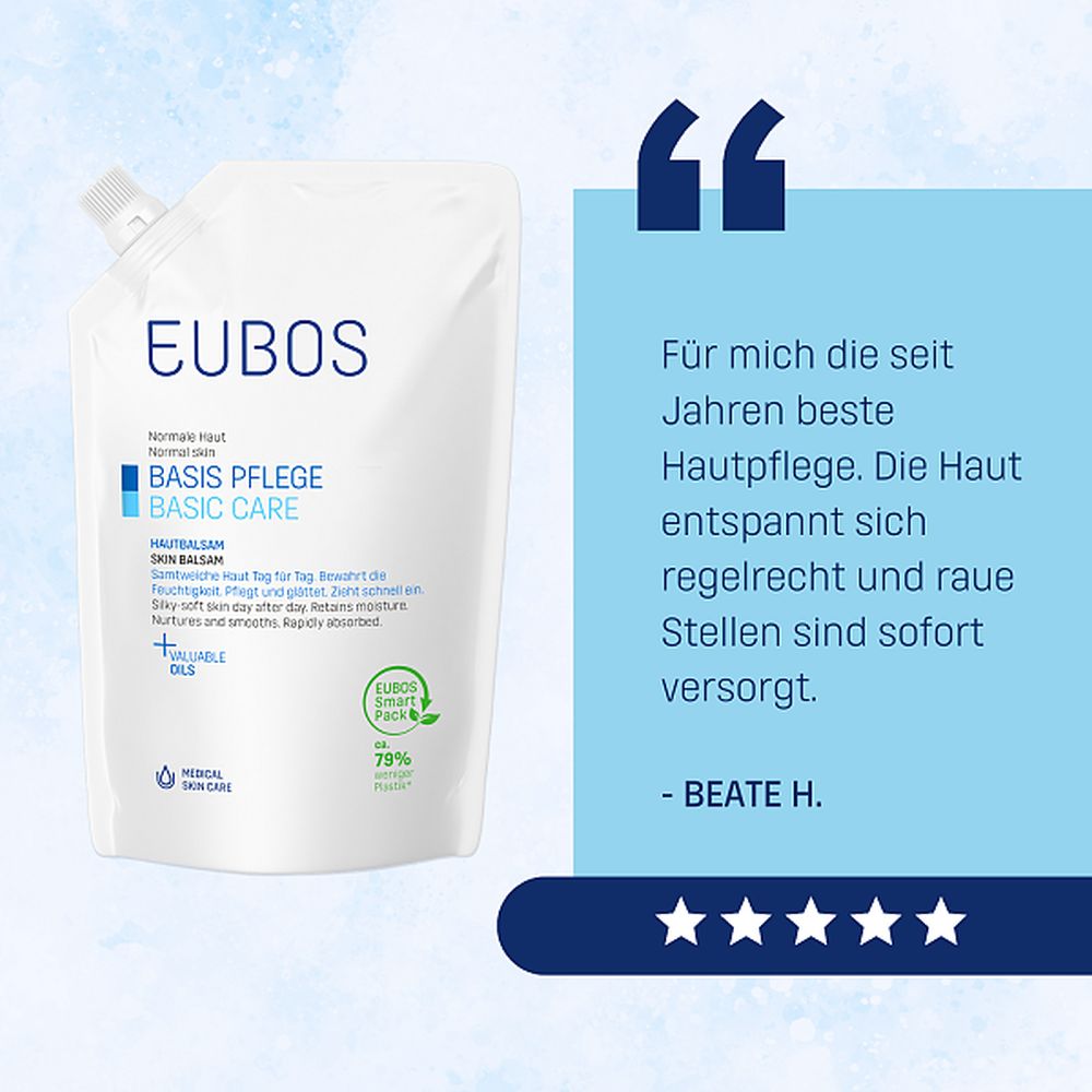 EUBOS HAUTBALSAM Nachfüllbeutel 400 ml Balsam