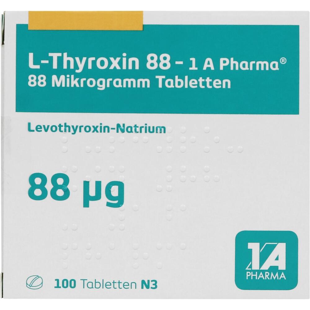L-Thyroxin 88-1 A Pharma 100 St Tabletten