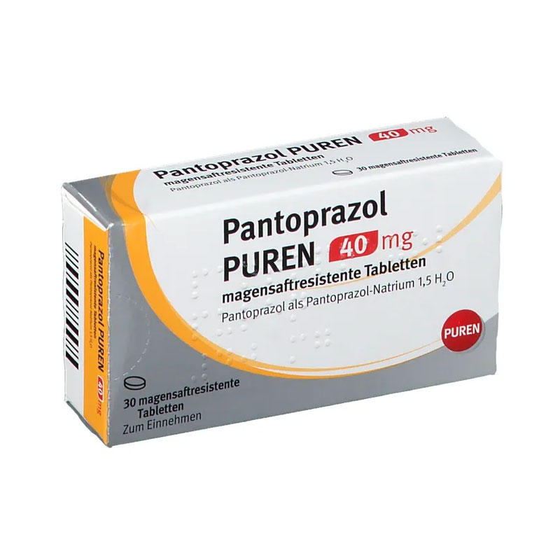 PANTOPRAZOL PUREN 40 mg magensaftres.Tabletten 30 St Tabletten magensaftresistent