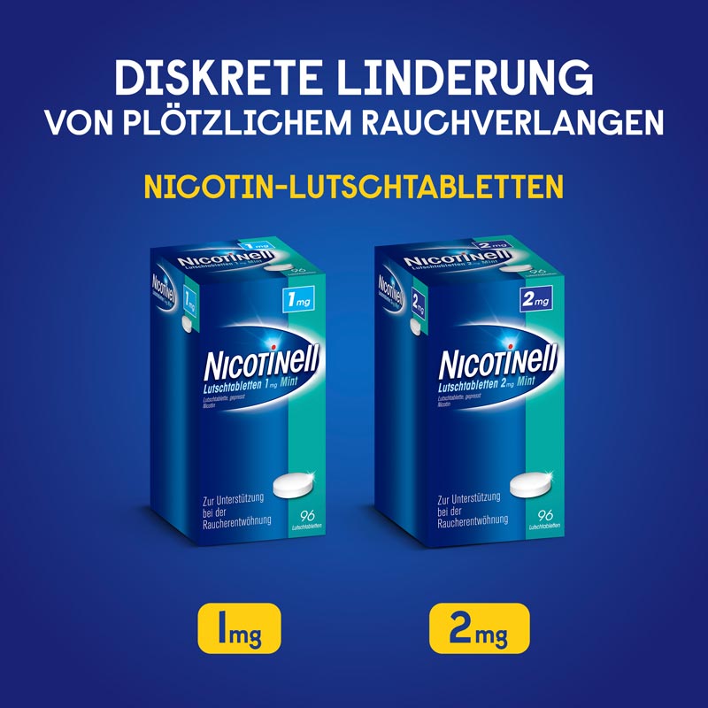 NICOTINELL 2mg Mint 96 St Lutschtabletten