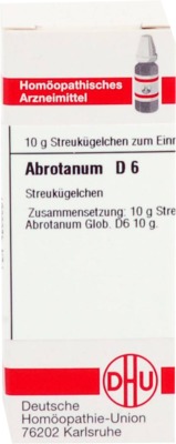 ABROTANUM D 6 Globuli 10 g Globuli