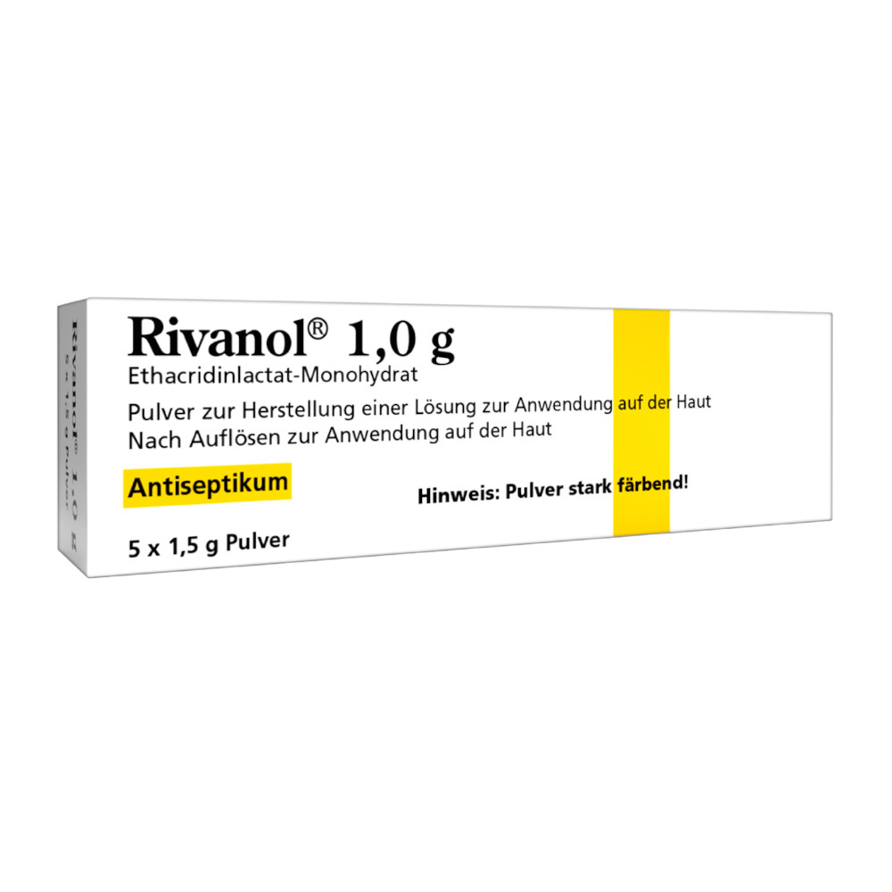 Rivanol 1,0g 5 St Pulver