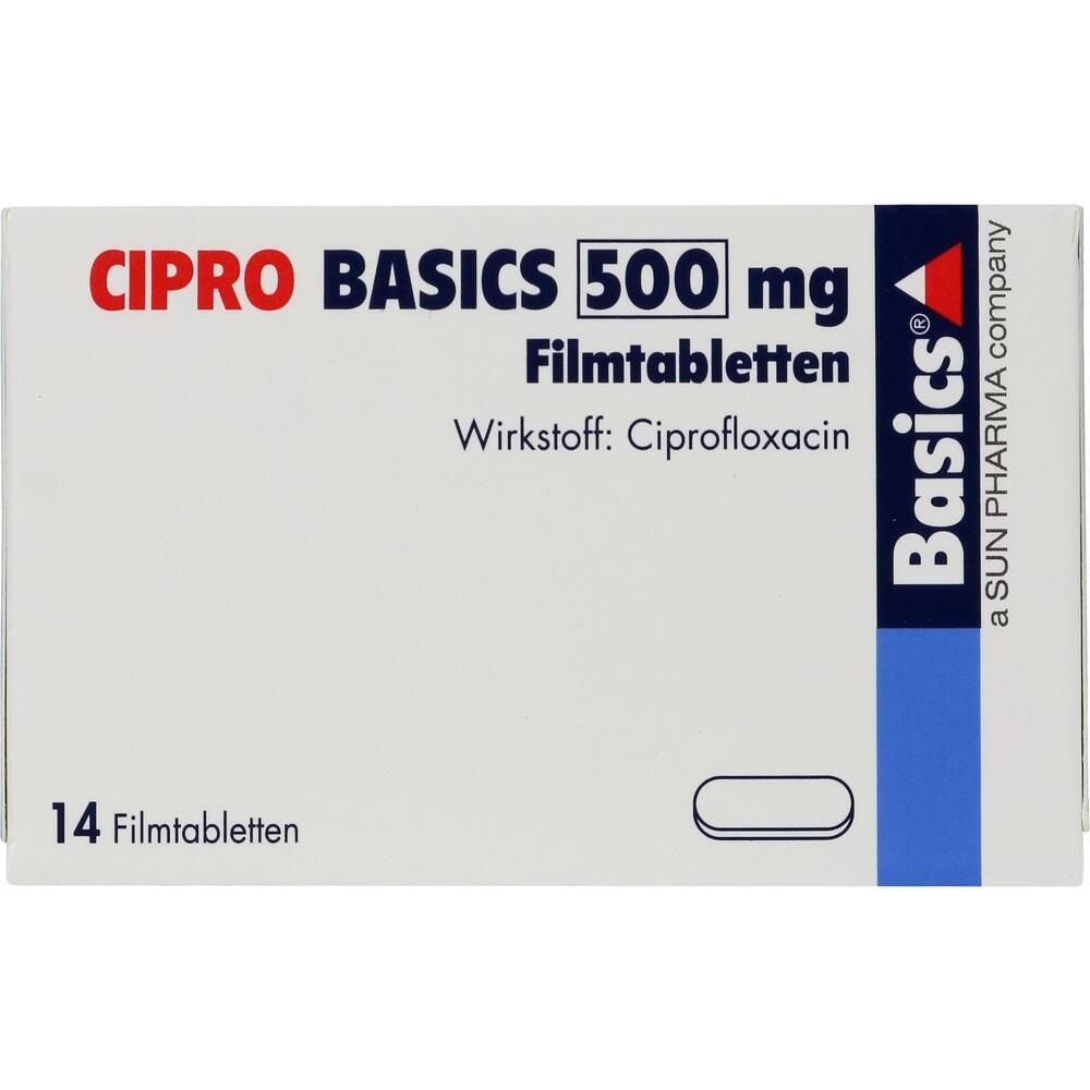 CIPRO BASICS 500mg 14 St Filmtabletten