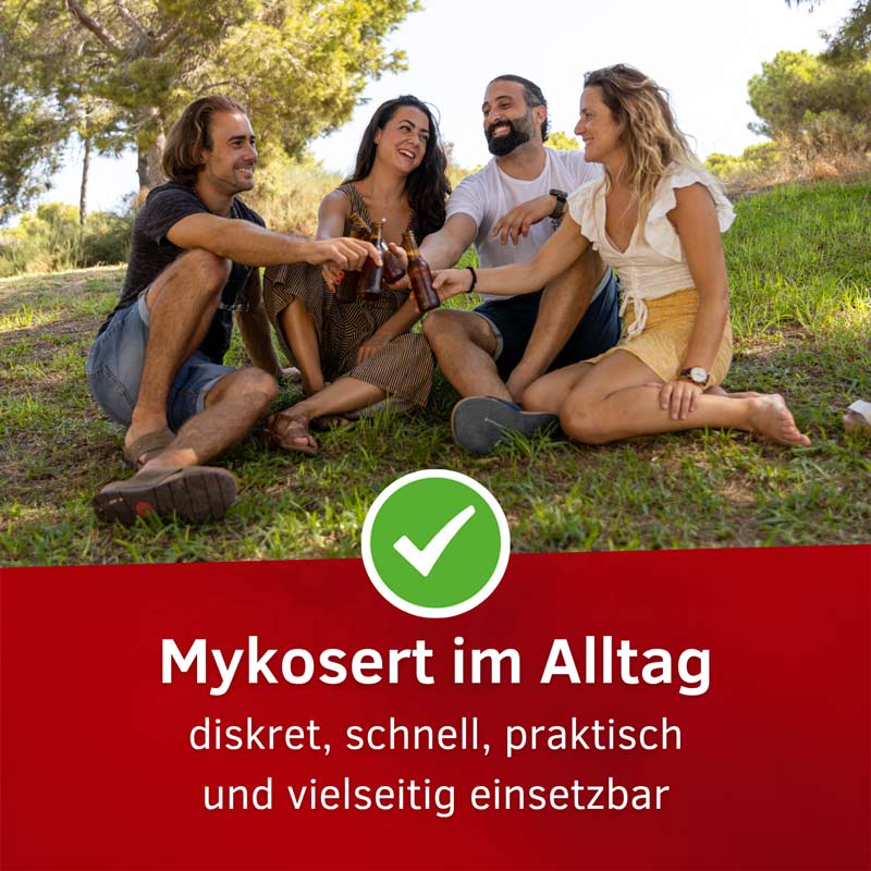 Mykosert Creme bei Haut- und Fußpilz 20 g Creme