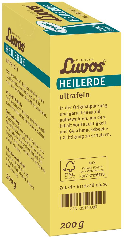 Luvos HEILERDE ultrafein 200 g Pulver