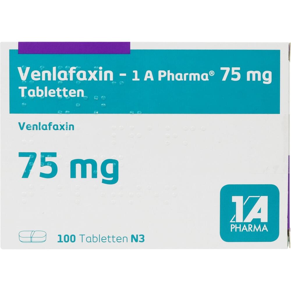 Venlafaxin-1 A Pharma 75 mg 100 St Tabletten