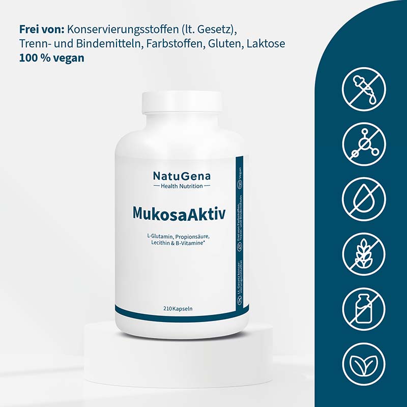 NatuGena MukosaAktiv 210 St Kapseln