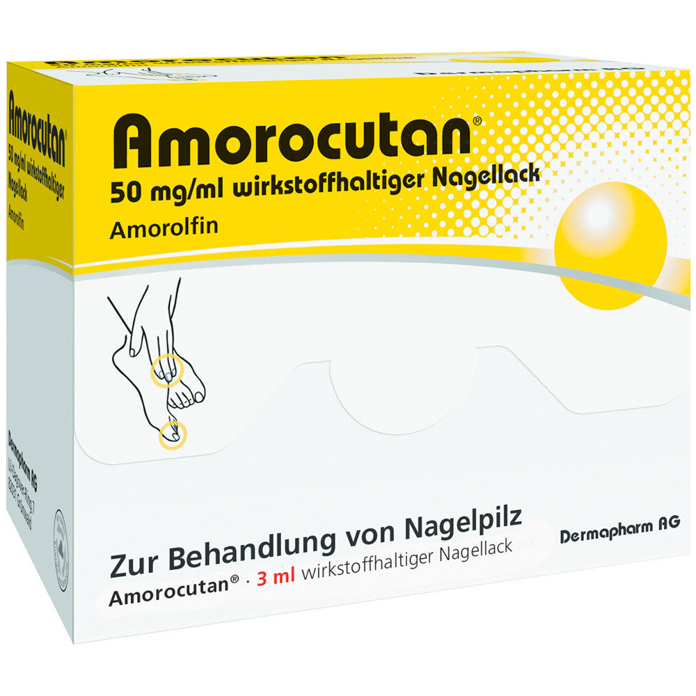 Amorocutan 50mg/ml 3 ml Wirkstoffhaltiger Nagellack