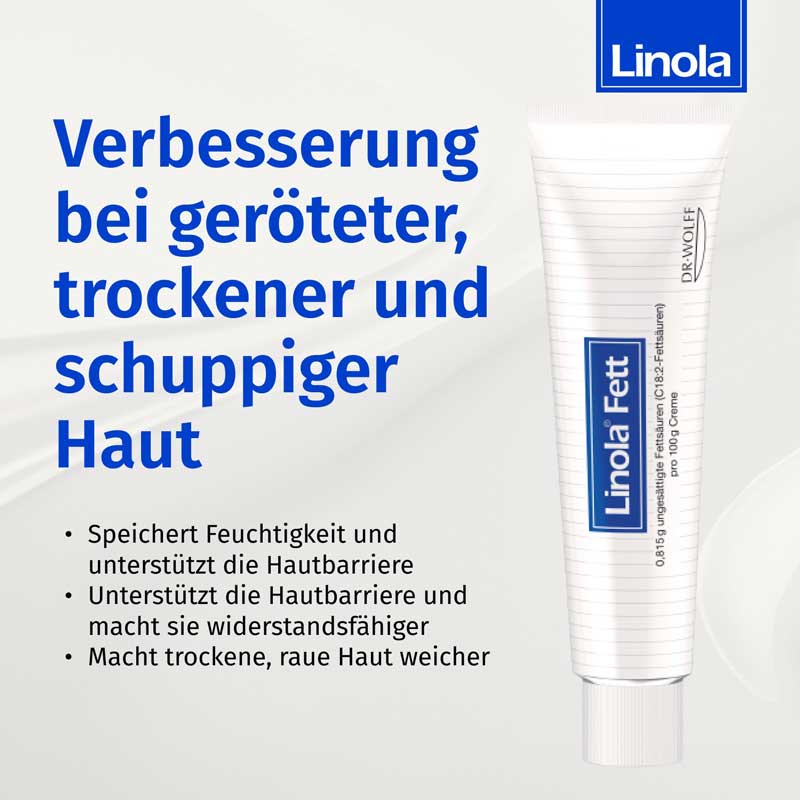 Linola Fett - bei Neurodermitis 150 g Creme