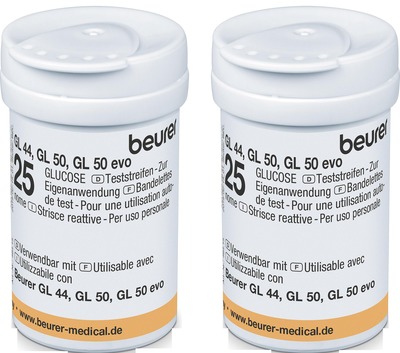 BEURER GL44/GL50 Blutzucker-Teststreifen 100 St Teststreifen