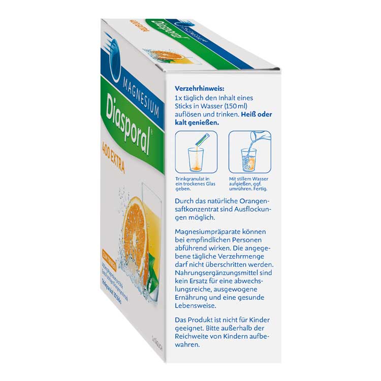 MAGNESIUM Diasporal 400 EXTRA 20 St Granulat