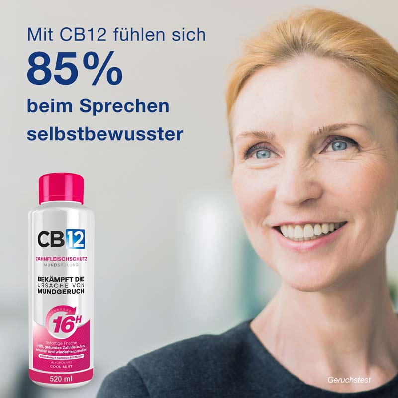 CB12 Zahnfleischschutz MUNDSPÜLUNG 500 ml Spüllösung