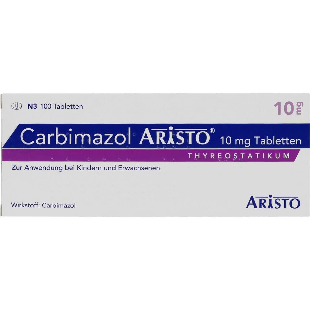 Carbimazol Aristo 10mg 100 St Tabletten