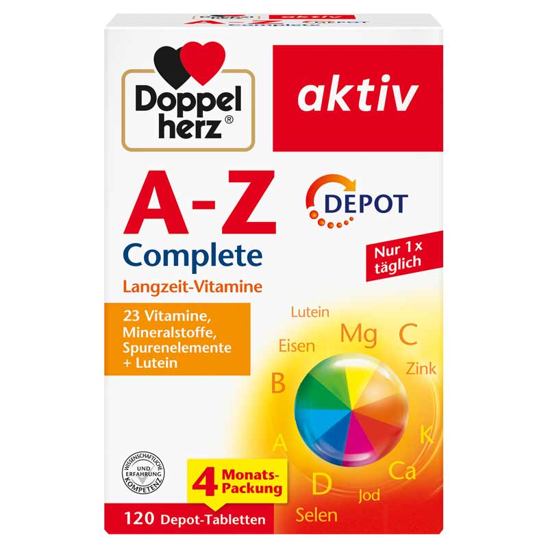 Doppelherz aktiv A-Z Complete DEPOT 120 St Tabletten