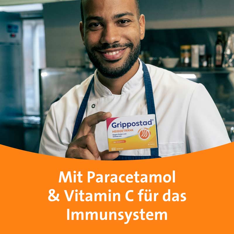 Grippostad HEIßGETRÄNK 10 St Pulver