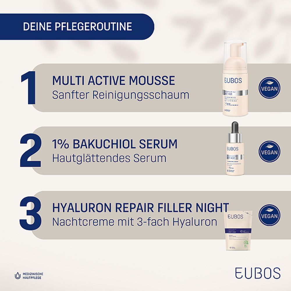 EUBOS ANTI AGE HYALURON REPAIR FILLER NIGHT 50 ml Creme