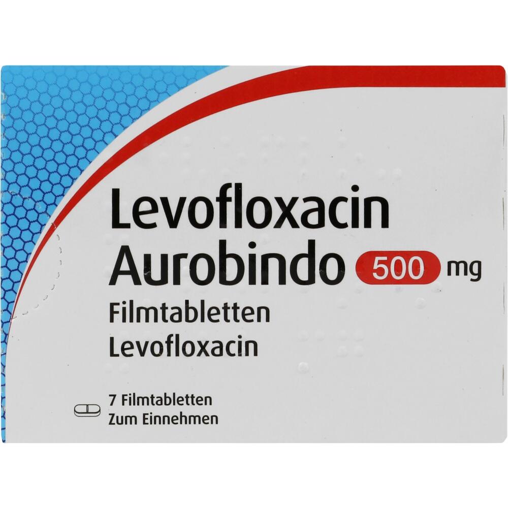 Levofloxacin Aurobindo 500mg 7 St Filmtabletten