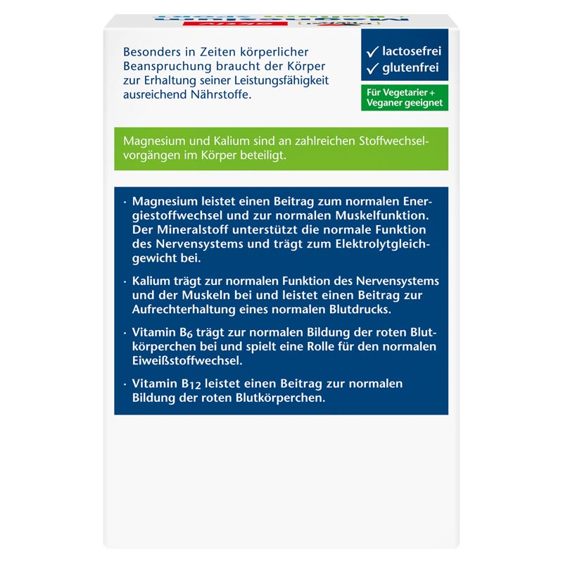 Doppelherz aktiv Magnesium + Kalium SPORT 6X15 St Brausetabletten