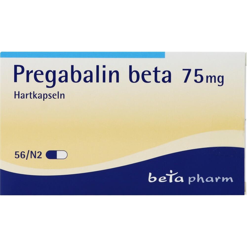 Pregabalin beta 75mg 56 St Hartkapseln