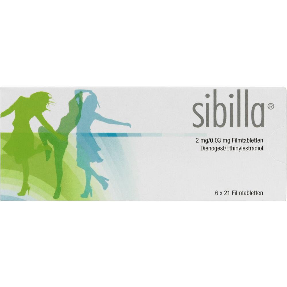 Sibilla 2mg/0,03mg 6X21 St Filmtabletten