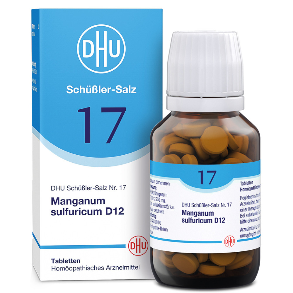 DHU Schüssler-Salz Nr. 17 Manganum sulfuricum D 12 Tabletten 200 St Tabletten
