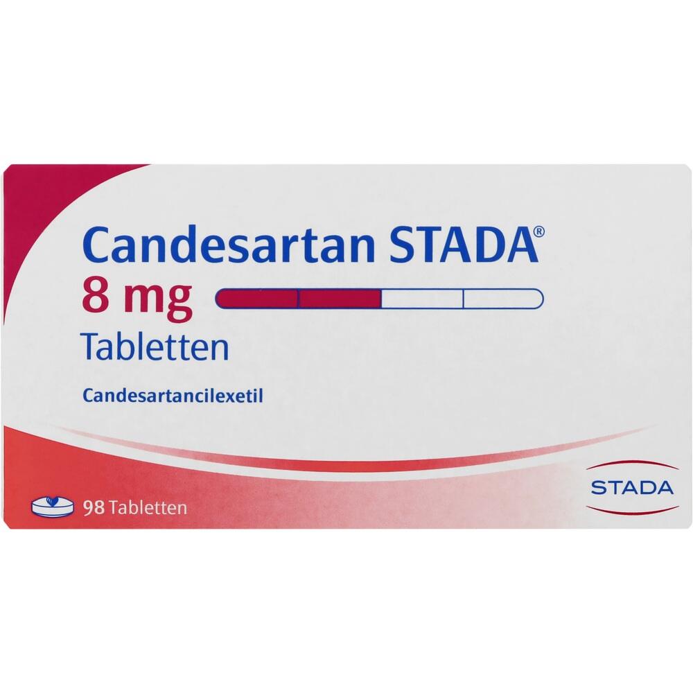 Candesartan STADA 8mg 98 St Tabletten