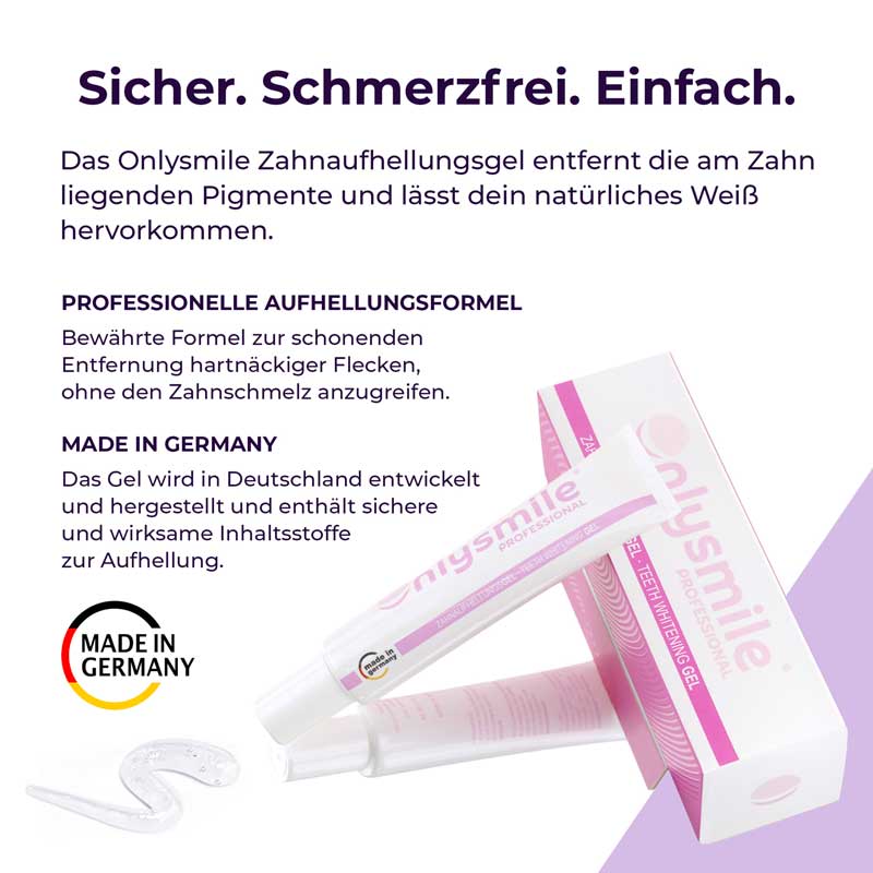 onlysmile Zahnaufhellungsgel 3 x 40 ml 3X40 ml Zahngel