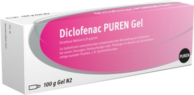 Diclofenac PUREN 100 g Gel