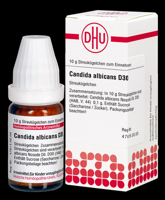 CANDIDA albicans D 30 Globuli 10 g Globuli