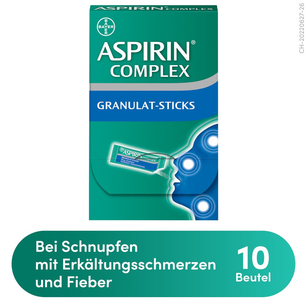 ASPIRIN COMPLEX GRANULAT-STICKS 10 St Granulat