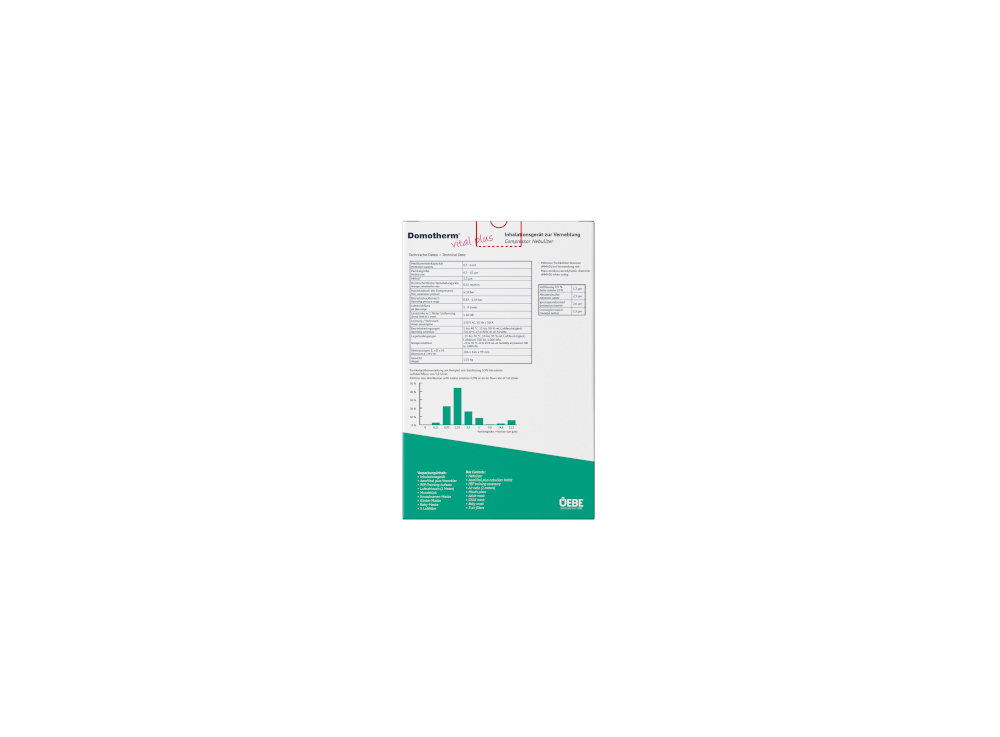 DOMOTHERM vital plus Inhalationsgerät zur Verneblung 1 St