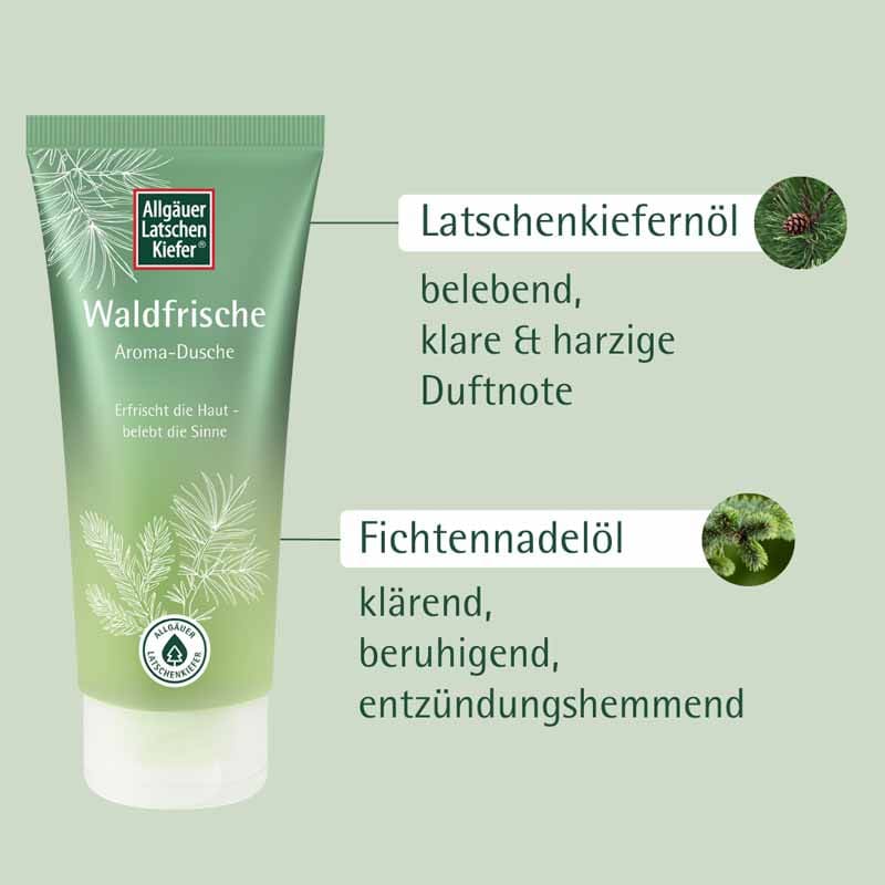 Allgäuer Latschen Kiefer Waldfrische AROMA-DUSCHE 200 ml Duschgel