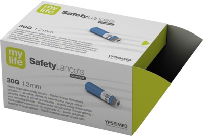 MYLIFE SafetyLancets Comfort Sicherheitsnadeln 100 St Lanzetten