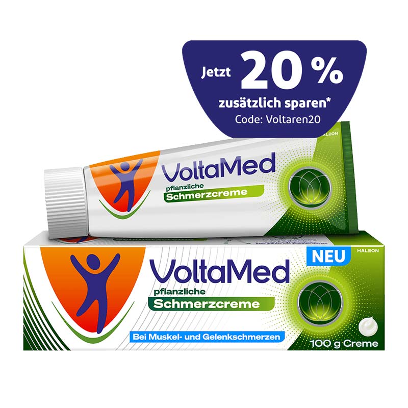 VoltaMed pflanzliche Schmerzcreme + 20% sparen* 100 g Creme
