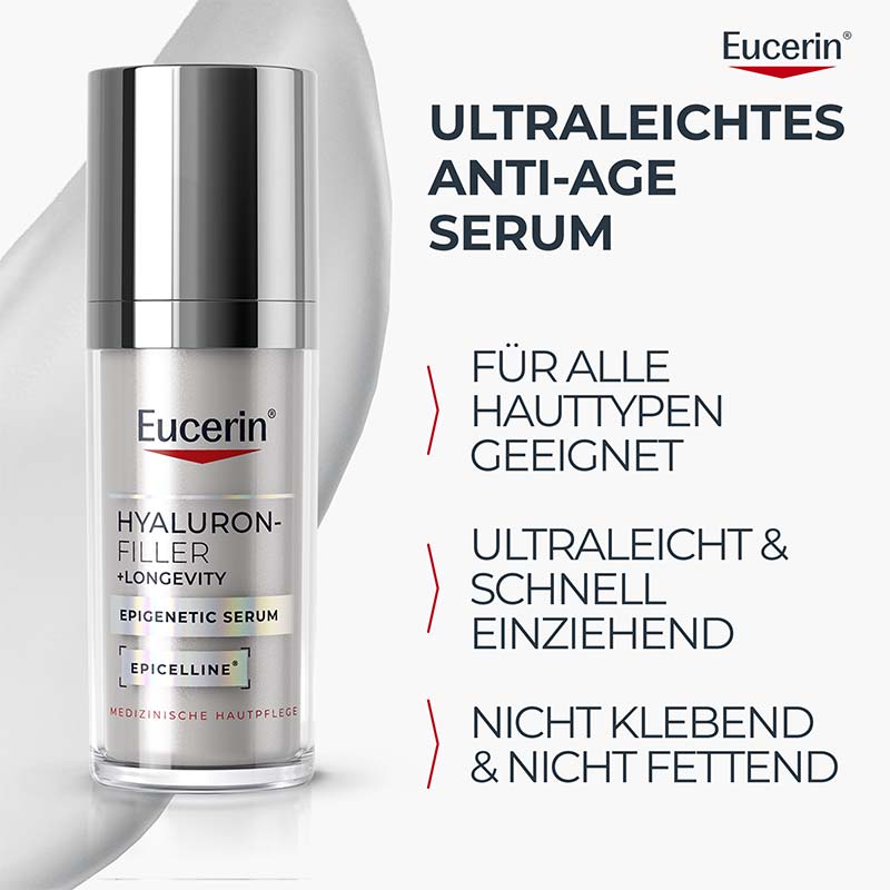 Eucerin HYALURON-FILLER EPIGENETIC SERUM +20% sparen* 30 ml Konzentrat