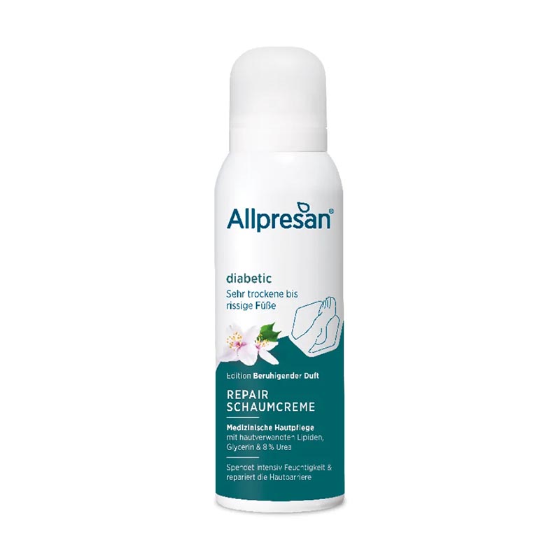 Allpresan diabetic INTENSIV REPAIR Mit beruhigendem Duft 125 ml Schaum