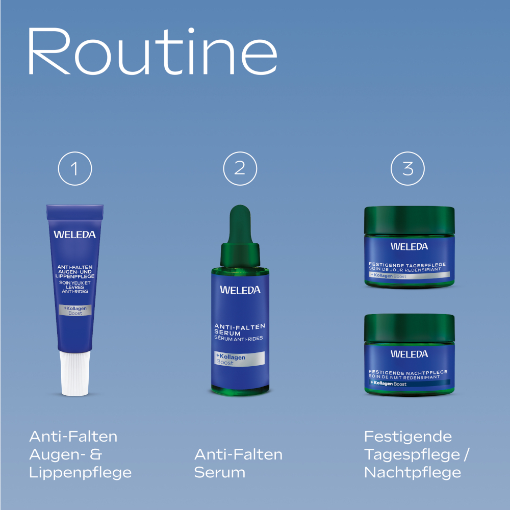 WELEDA Festigende Tagespflege Blauer Enzian & Edelweiss 40 ml Tagescreme